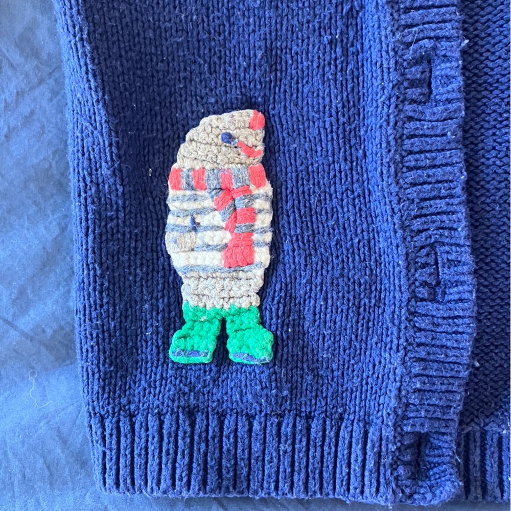 Baby Boden Blue Cardigan - Size 12-18 months - Picture 8 of 8